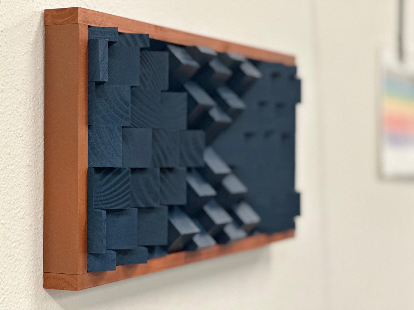 Blue Hour - Wood Wall Hanging