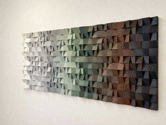 Forest | Geometric Wood Wall Art