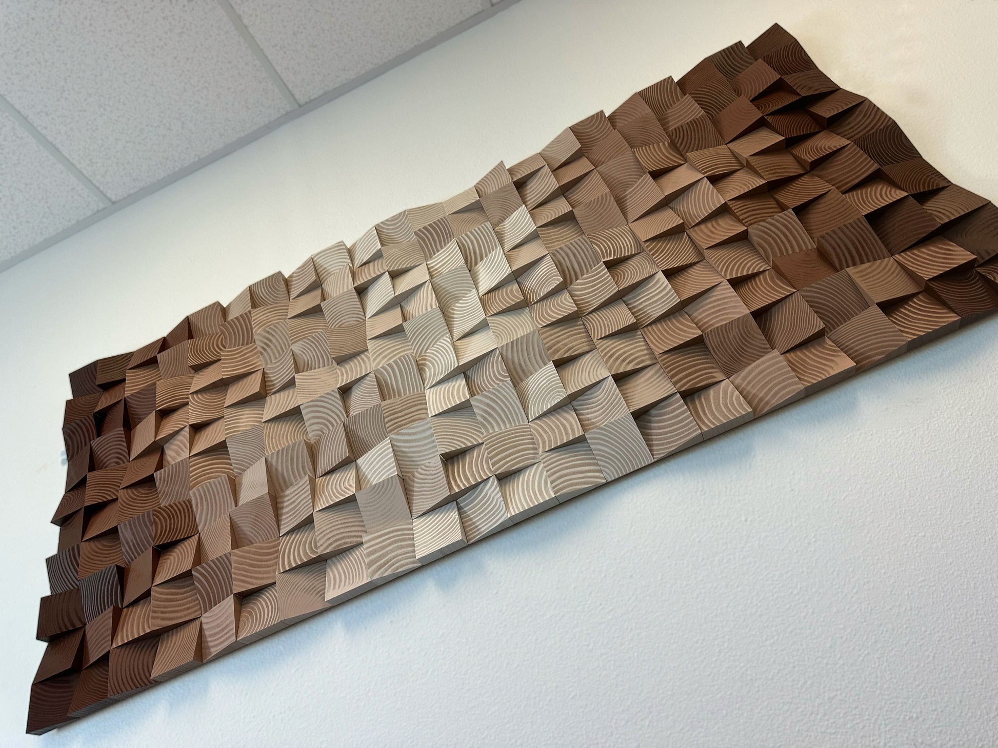 Geometric Wood Art - Timberline
