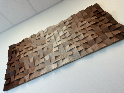 Geometric Wood Art - Timberline