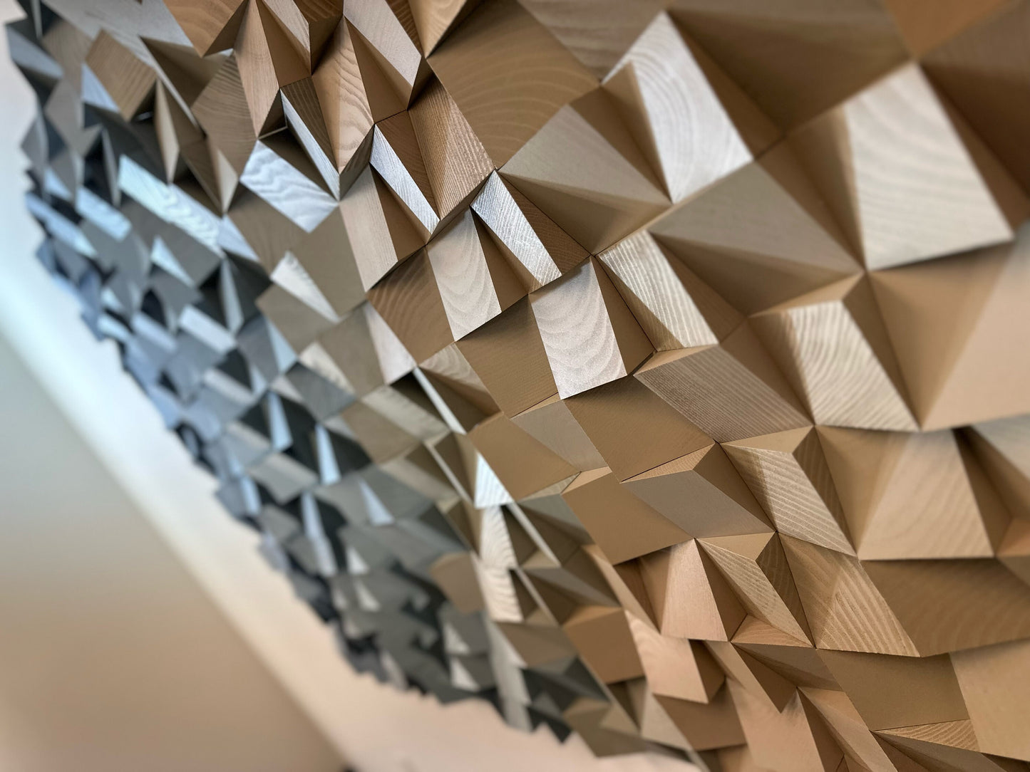Geometric Wood Art - Mirage