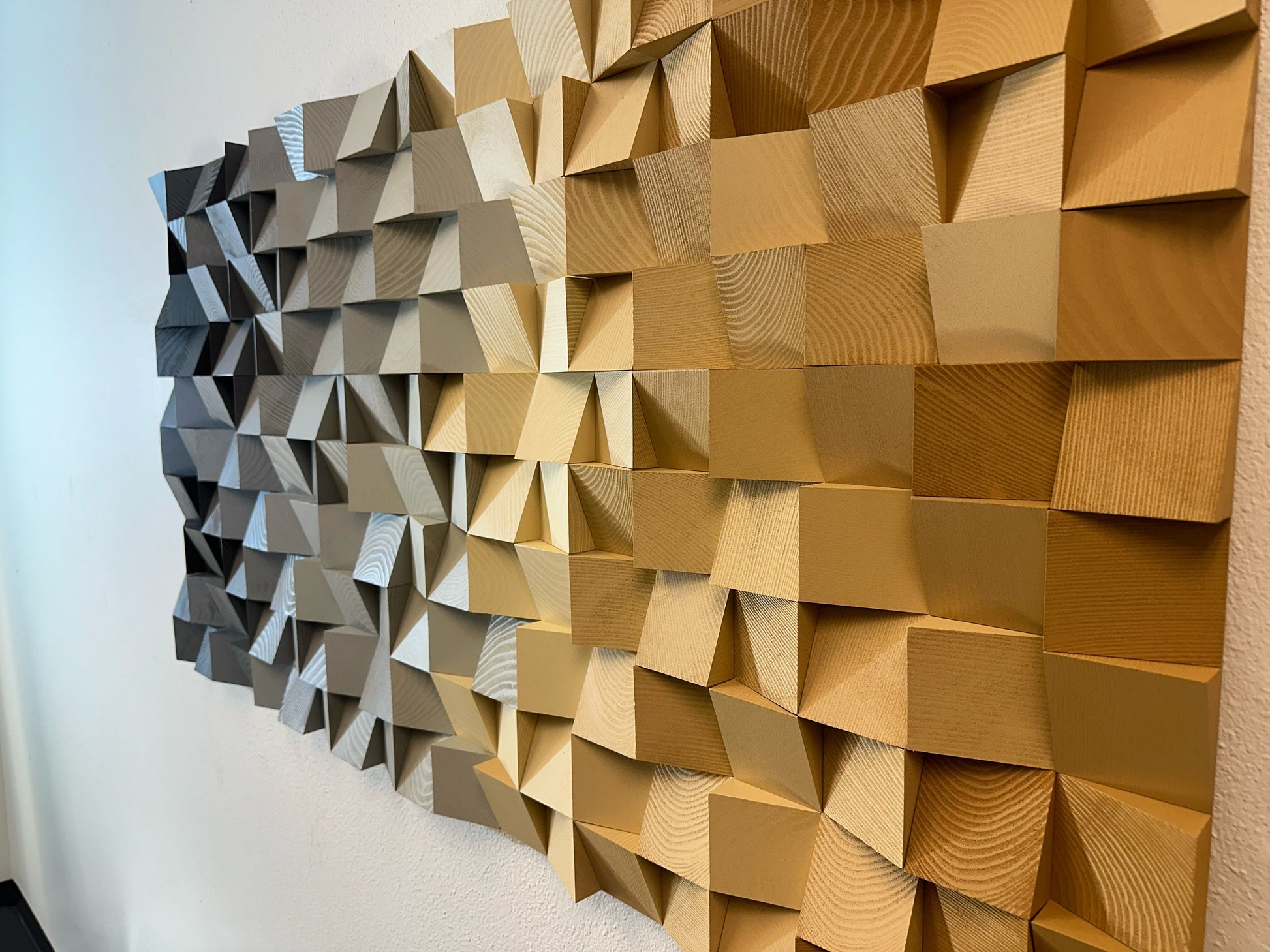 Geometric Wood Art - Elemental