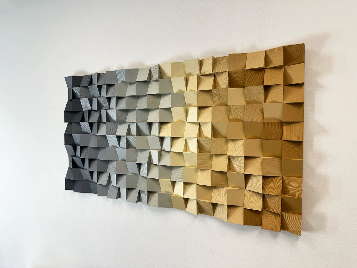 NEW - Geometric Wood Art - Elemental