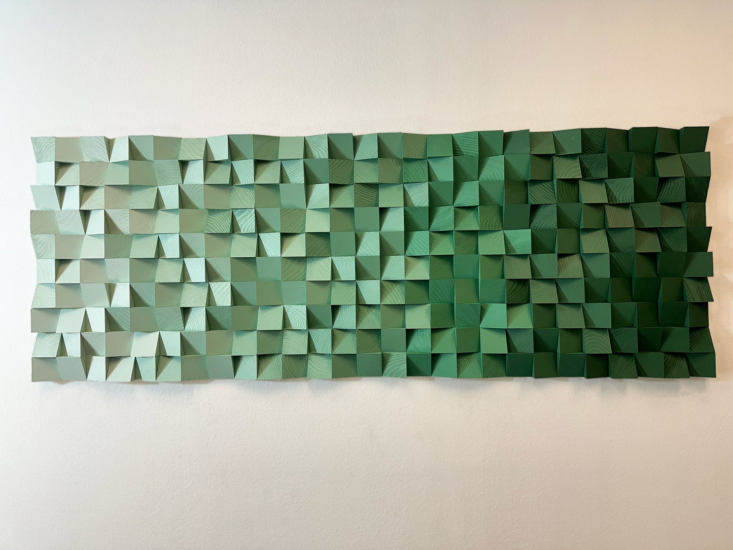 Geometric Wood Art - Aloe