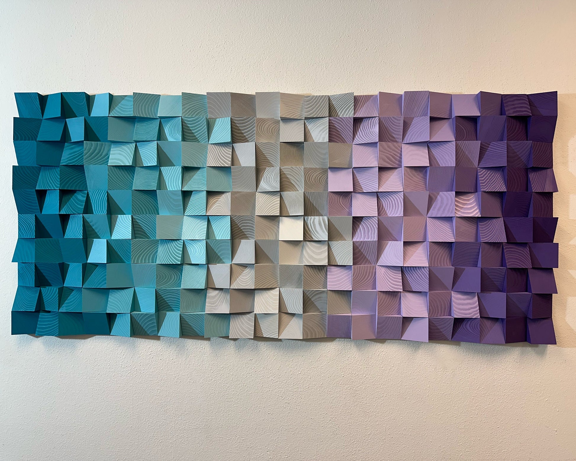 Geometric Wood Art - Spectrum