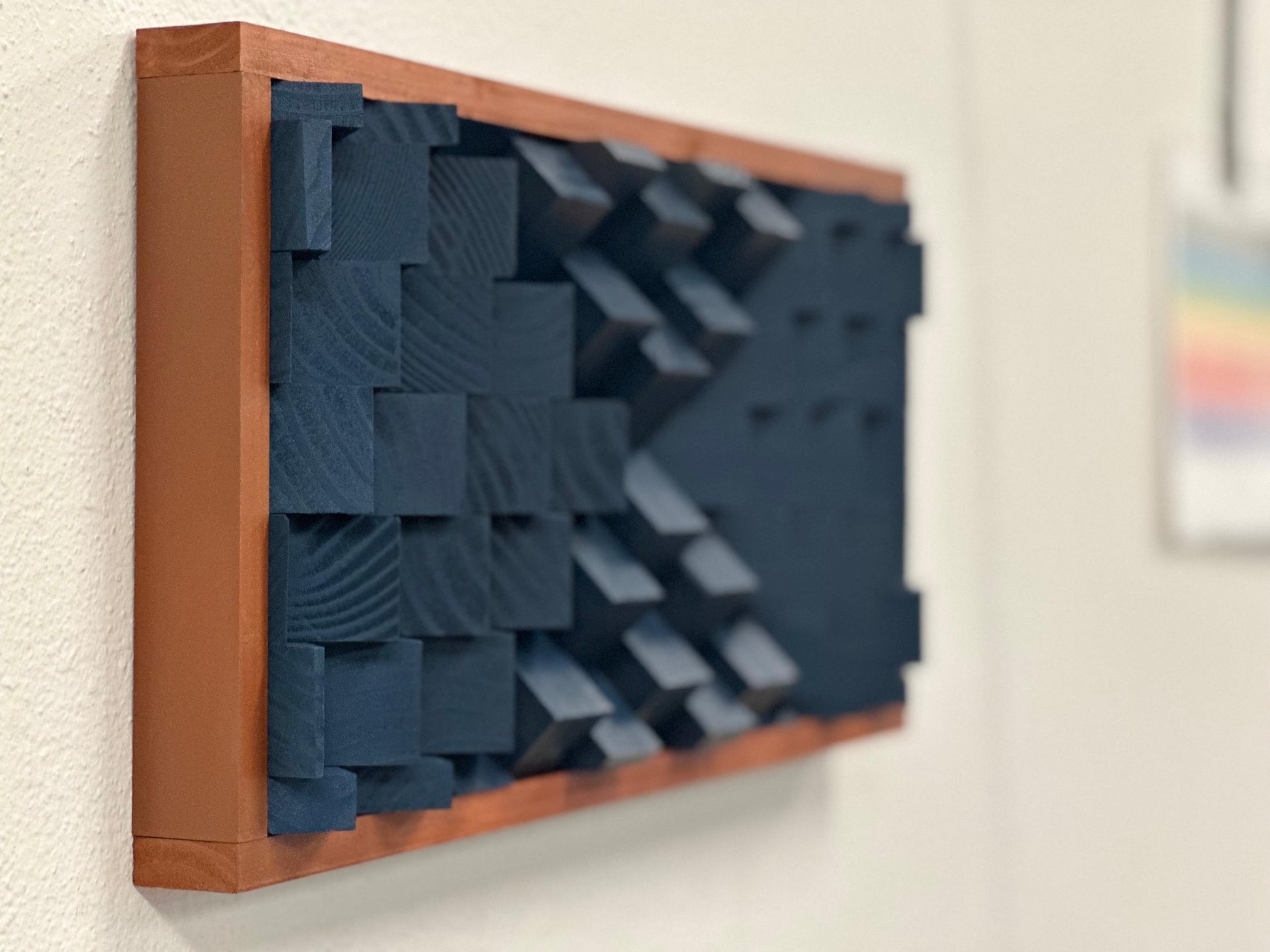 Blue Hour - Wood Wall Hanging