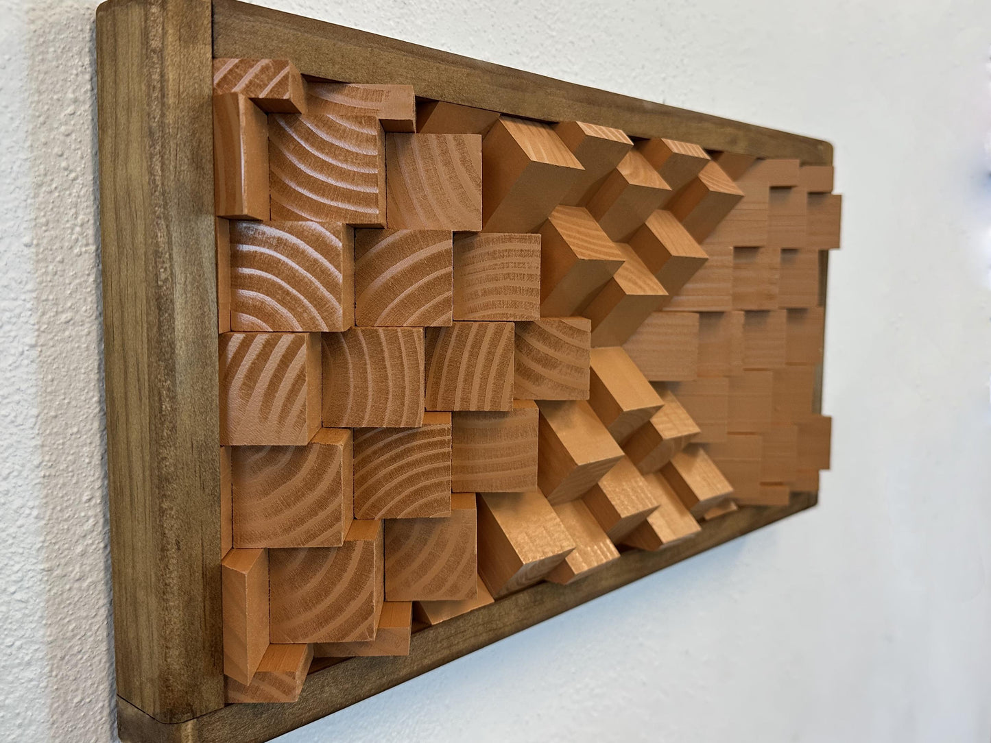 Orange Hour - Wood Wall Hanging