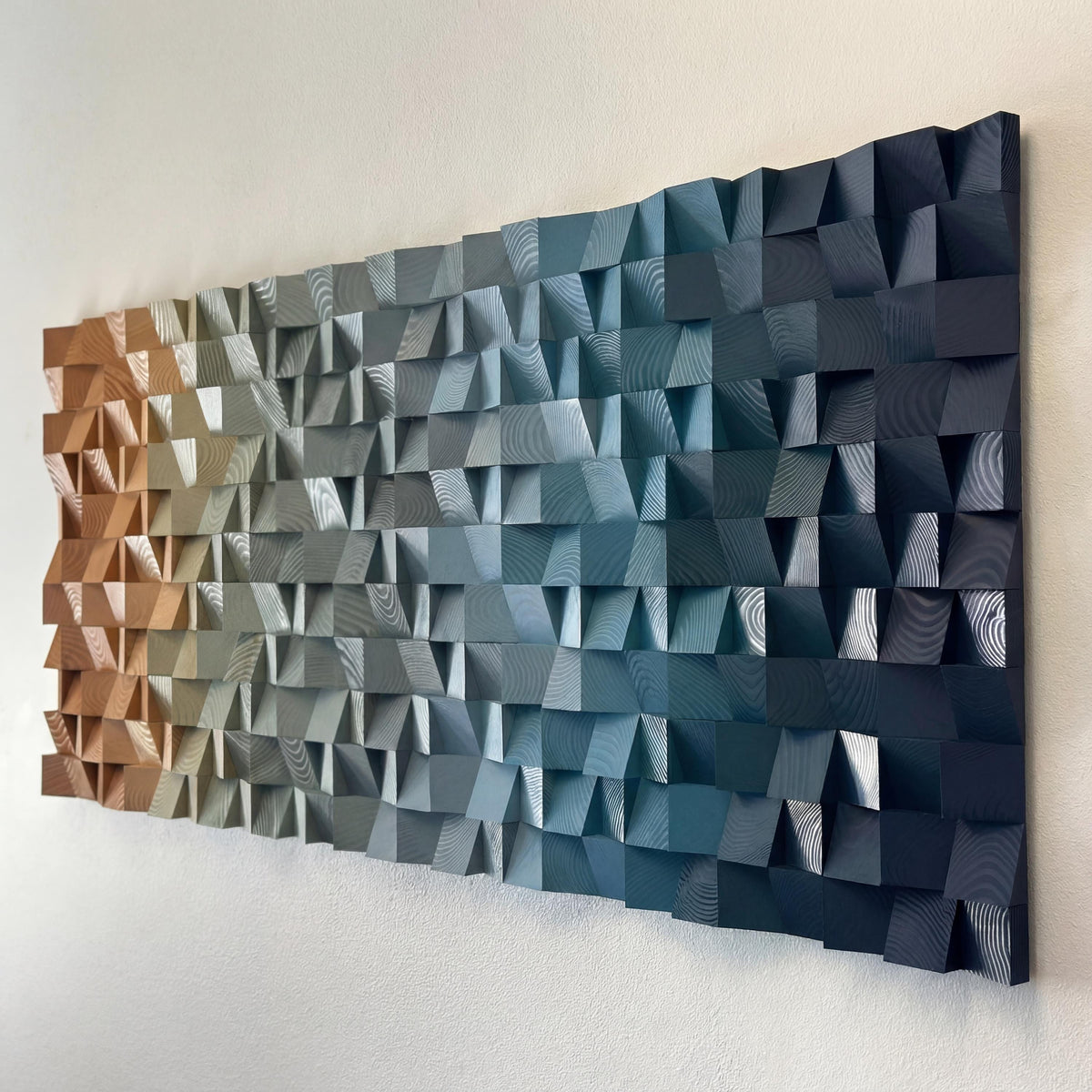 Coastal Dream | Geometric Wood Wall Art