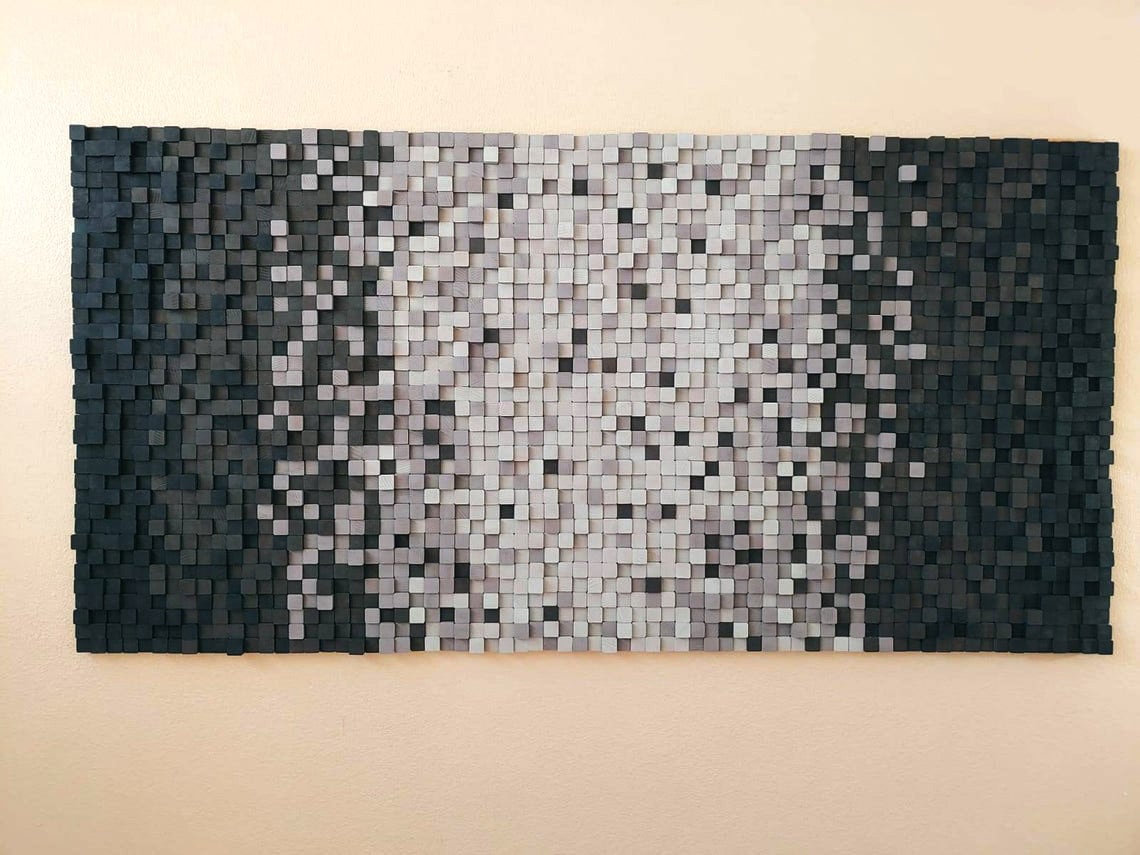 Geometric Wood Art.